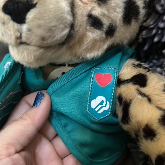 Build A Bear Girl Scout WWF 2007 Leopard Cat plush World Wildlife Fund S… - Picture 14 of 16